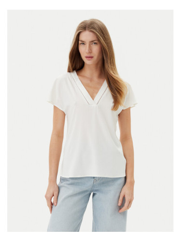 Vero Moda Блуза Bella 10327551 Бял Regular Fit