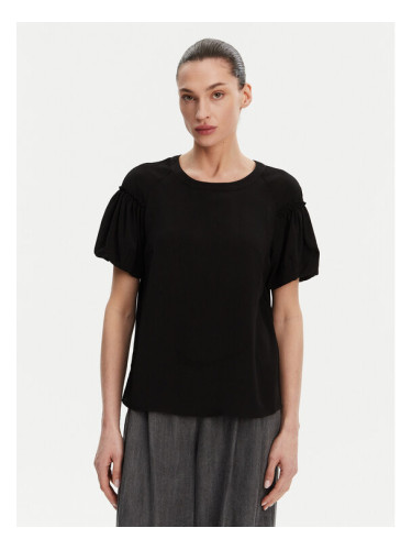 French Connection Блуза 72LZP Черен Regular Fit