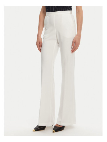 Imperial Панталони тип палацо P3E9JAW Екрю Wide Leg