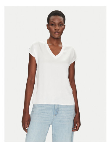 ViCOLO Блуза TD0009 Бял Relaxed Fit