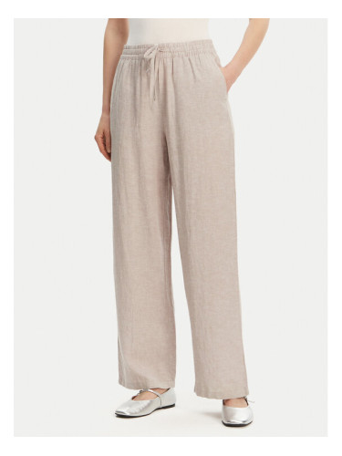 Vero Moda Текстилни панталони Linn 10305091 Сив Loose Fit