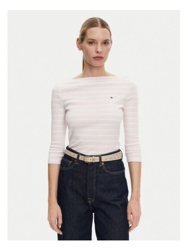 Tommy Hilfiger Блуза New Cody WW0WW40589 Розов Slim Fit