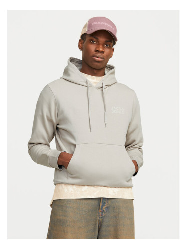 Jack & Jones Суитшърт Corp Logo 12152840 Бежов Standard Fit