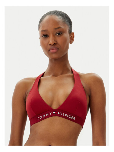 Tommy Hilfiger Горнище на бански UW0UW05813 Червен