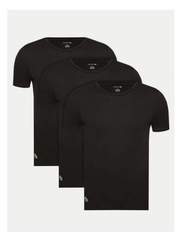 Lacoste Комплект 3 тишърти TH9007 Черен Slim Fit
