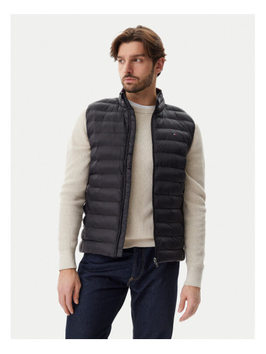Tommy Hilfiger Жилетка за костюм Core Packable MW0MW39989 Черен Regular Fit