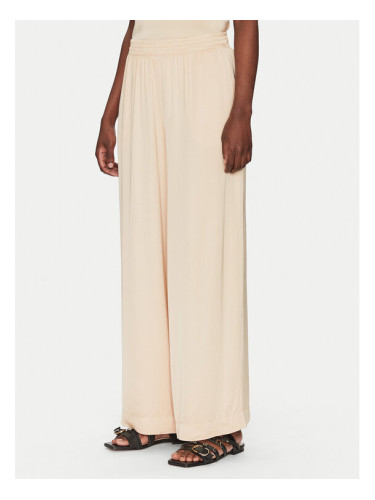 ViCOLO Текстилни панталони TD0008 Бежов Relaxed Fit