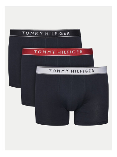 Tommy Hilfiger Комплект 3 чифта боксерки UM0UM03457 Тъмносин