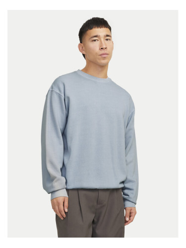 Jack & Jones Суитшърт Charge 12268273 Светлосиньо Loose Fit