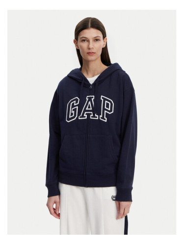 Gap Суитшърт 727433-03 Тъмносин Relaxed Fit
