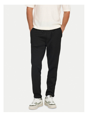 Only & Sons Текстилни панталони Linus 22029924 Черен Tapered Fit
