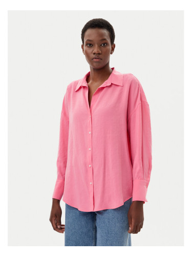 ONLY Риза Zazima 15272523 Розов Oversize