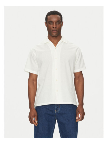 Jack & Jones Риза Breeze Resort 12268967 Бял Relaxed Fit