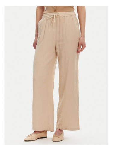 ONLY Плетени панталони Thyra 15296375 Бежов Comfort Fit