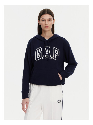 Gap Суитшърт 870537-05 Тъмносин Relaxed Fit