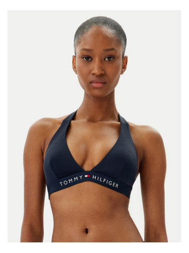 Tommy Hilfiger Горнище на бански UW0UW05813 Тъмносин