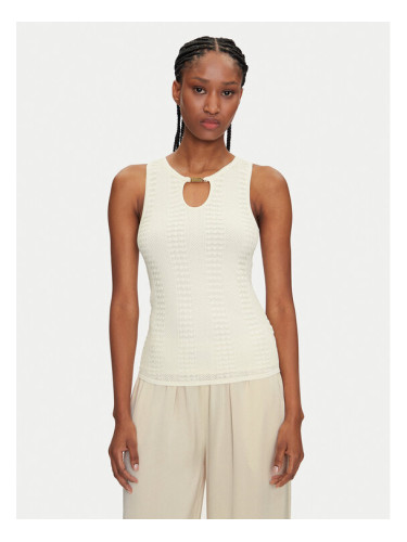 Marciano Guess Блуза 5GGR09 5869Z Бял Slim Fit