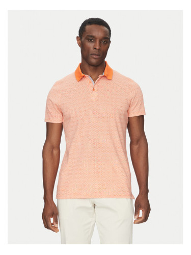 INDICODE Тениска с яка и копчета Mauricus 41-046 Розов Regular Fit