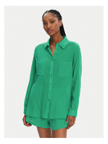 Seafolly Риза Breeze 55428-TO Зелен Regular Fit