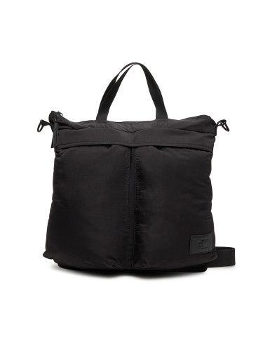 Чанта за лаптоп Calvin Klein Jeans Metro Nylon Helmet Bag LV04G3130G Черен