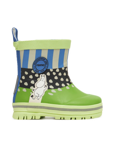 Гумени ботуши Reima Magisk Moomin 5400001B Зелен