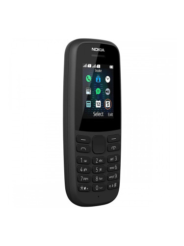 Мобилен телефон Nokia 105 2019 1,77" 2 GB Черен