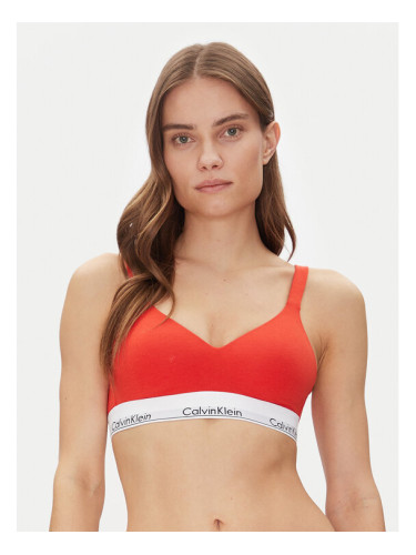 Calvin Klein Underwear Сутиен-топ Lift Bralette 000QF7900E Червен