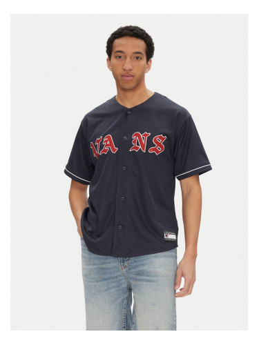 Vans Риза Ye Olde VN000KUQJDU1 Тъмносин Regular Fit