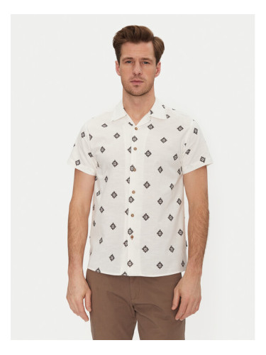 INDICODE Риза Bolling 20-512 Бял Regular Fit