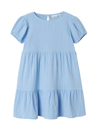 NAME IT Лятна рокля 13240414 Светлосиньо Regular Fit