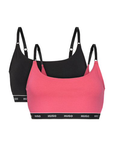 HUGO Комплект 2 сутиен-топове 50480158 Черен