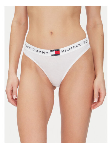 Tommy Hilfiger Класически дамски бикини UW0UW06038 Бял