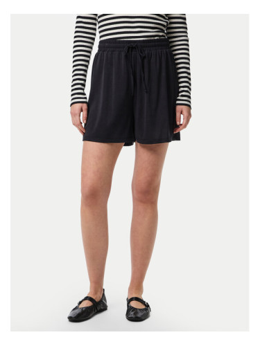 Pieces Шорти от плат Anora 17148783 Черен Regular Fit