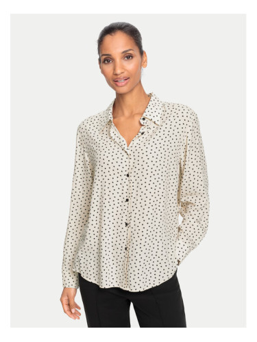 Olsen Риза 12001951 Бежов Regular Fit