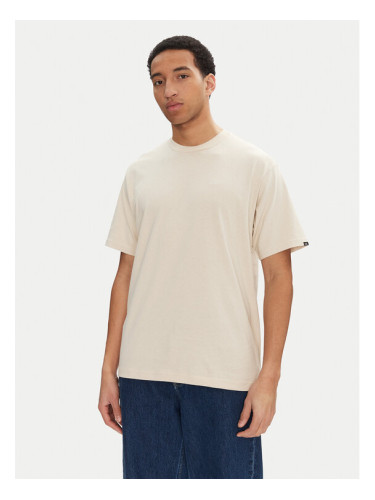 Vans Тишърт Left Chest II VN000P1P Бежов Loose Fit