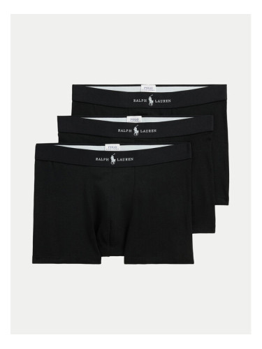 Polo Ralph Lauren Комплект 3 чифта боксерки 714965507006 Черен