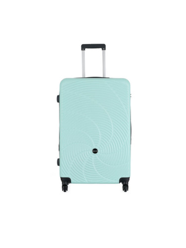 Semi Line Голям куфар T5923-3 Зелен