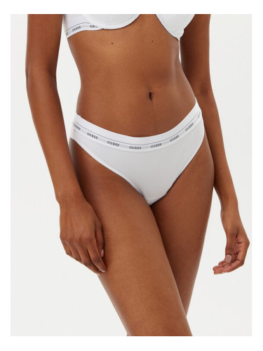 Guess Дамски бикини тип бразилиана O5RE25 KCF20 Бял