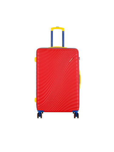 Semi Line Голям куфар T5935-3 Червен