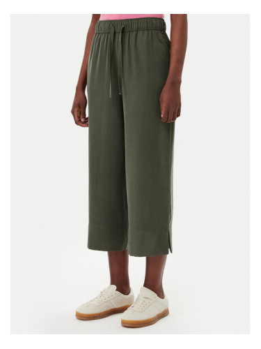 Tom Tailor Панталони тип кюлоти 1045438 Зелен Regular Fit