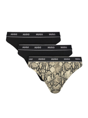 HUGO Комплект 3 чифта прашки 50495870 Цветен