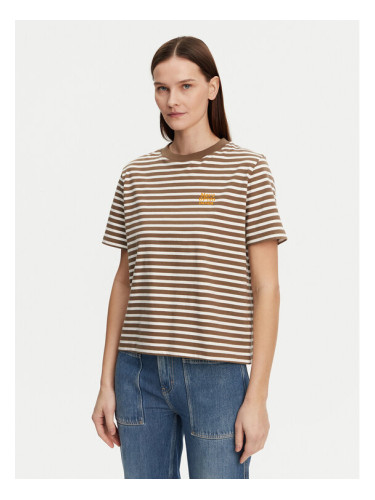 Marc O'Polo Denim Тишърт 500 0005 953 Кафяв Relaxed Fit