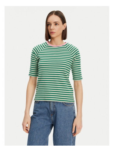 Tom Tailor Denim Тишърт 1045410 Зелен Regular Fit