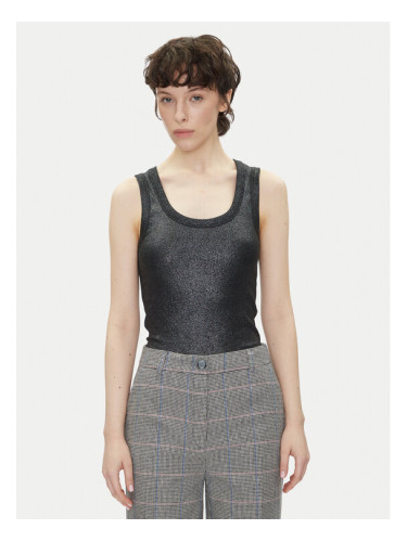 Pepe Jeans топ Lacey PL505993 Черен Slim Fit