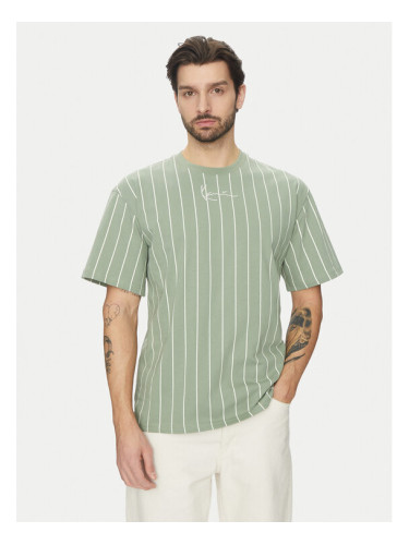 Karl Kani Тишърт 60300340 Зелен Regular Fit