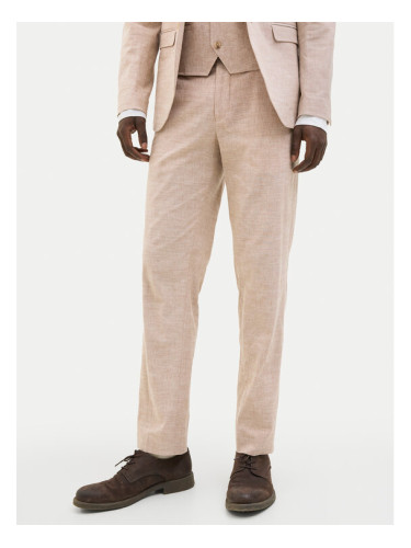 Jack & Jones Чино панталони Riviera 12228724 Бежов Slim Fit