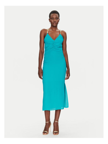 Simona Corsellini Лятна рокля P25CPAB05601 Електриков Regular Fit