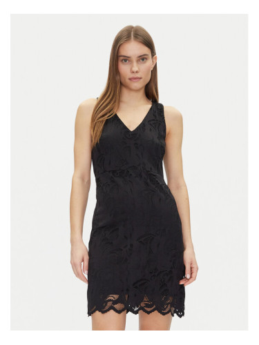Vila Коктейлна рокля Stasia 14107400 Черен Regular Fit