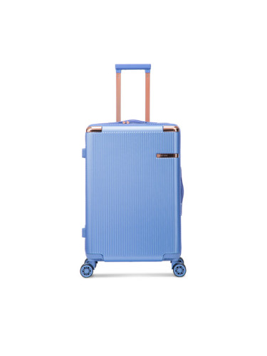 Semi Line Голям куфар T5915-5 Син