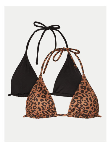 Dorina Горнище на бански FXTR0006MI120 Кафяв Regular Fit